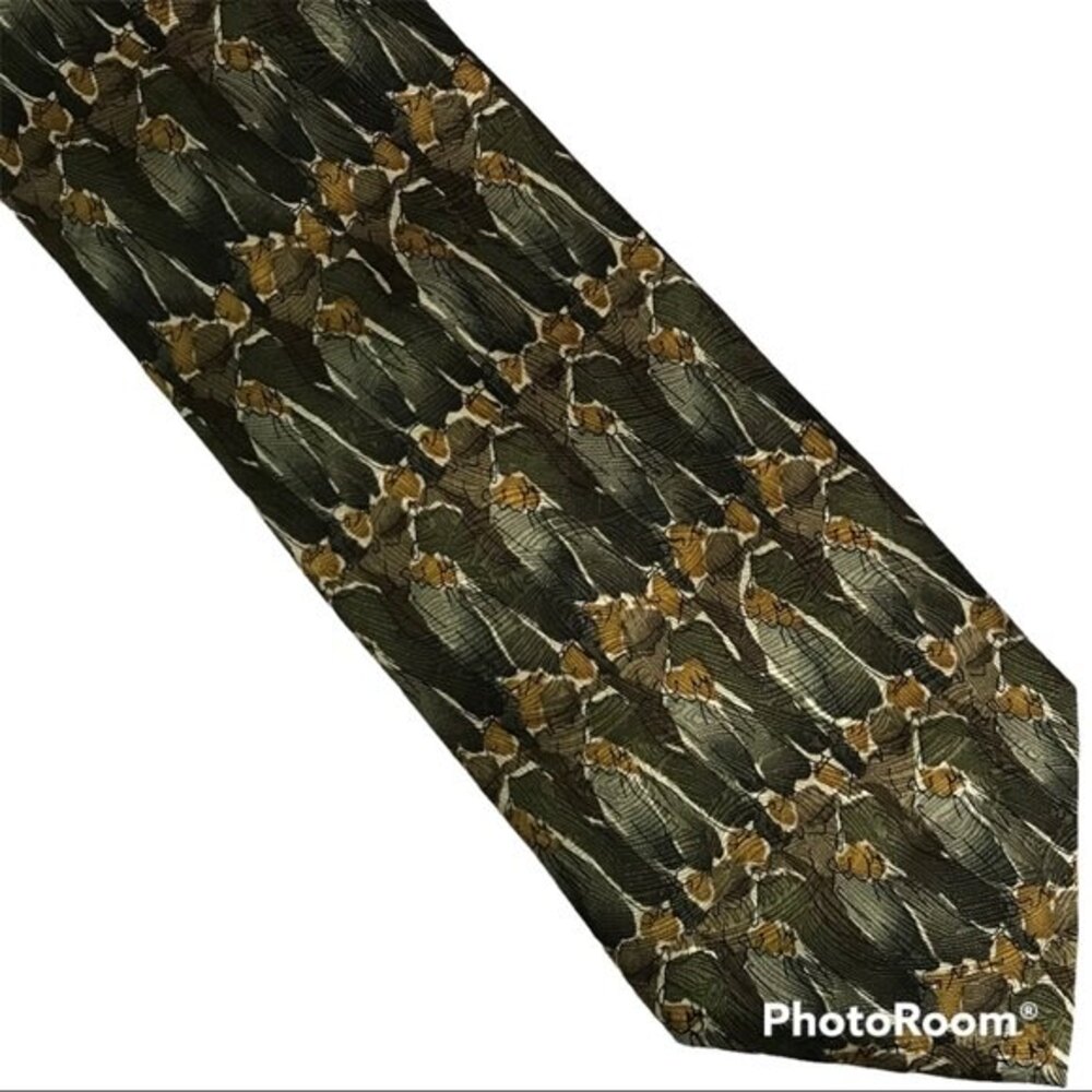 Vintage Jerry Garcia Vintage At The Bunny Fights Collection Sixteen Silk Tie